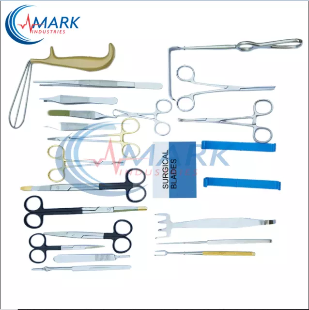 Face Lift Instruments Set of 21 PCs Face Surgery Instruments High Quality