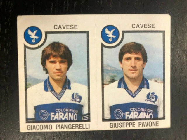 FIGURINA CALCIATORI PANINI 82/83 Cavese Piangerelli/... N.419 Nuova