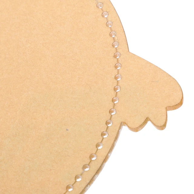 3Pcs Acrylic Template Coin Purse DIY HandMade Leather Pattern◎