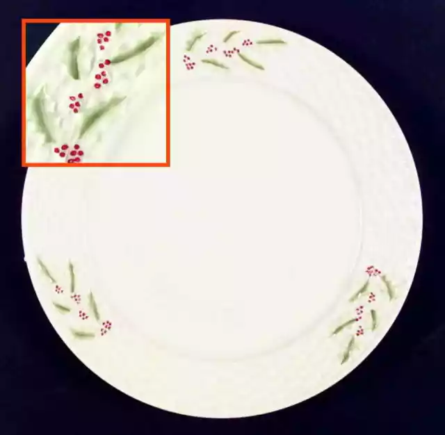 Belleek Pottery  Enchanted Holly Dinner Plate 1183049