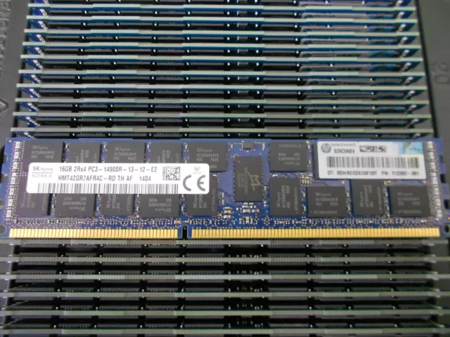 HP / SK hynix  16GB 2Rx4 PC3-14900R DDR3 Server-RAM HMT43GR7AFR4C HP: 712383-081