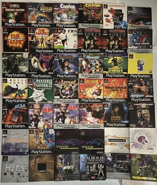 Lot de 8 Notices - Sonic, Jungle Book, Cool Spot, Psychic World - Sega