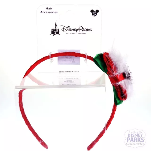 Disney Parks Holiday Minnie Mouse Headband Mickey's Merry Christmas Party