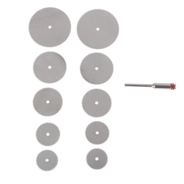 11pcs/Set Mini HSS Circular Saw Blade Metal Disc Wheel Blades Diamond Saw Bla CB