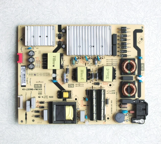 Carte D'alimentation Thomson 40-L201H4-PWB1CG Pour TV 65US6106 – Occasion
