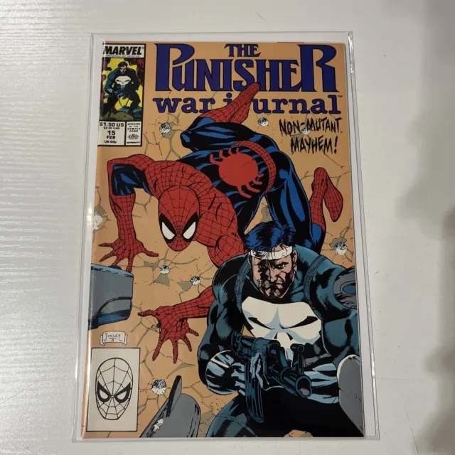 The Punisher War Journal #15 1990 Marvel Comics Comic Book