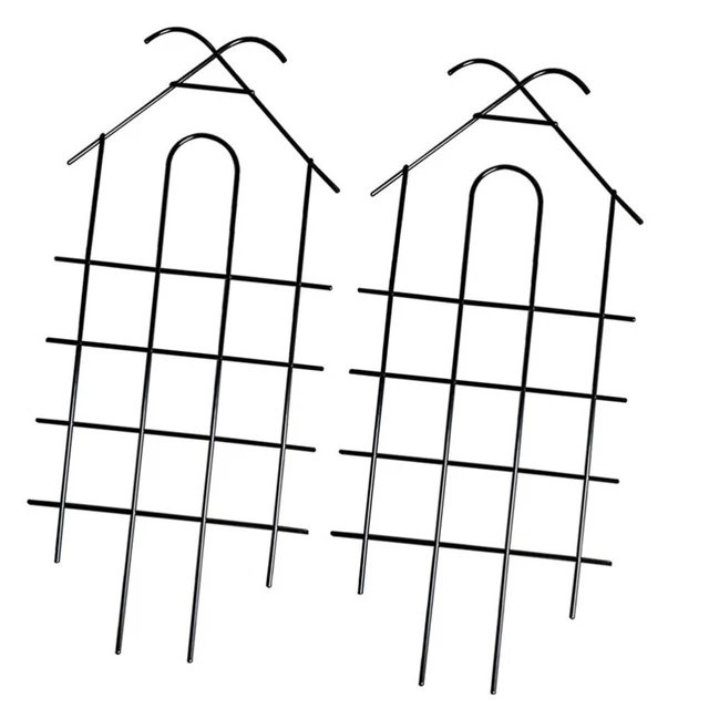 2pcs Practical Plant Climbing Rack Garden Plant Trellis Sturdy Plant Vine