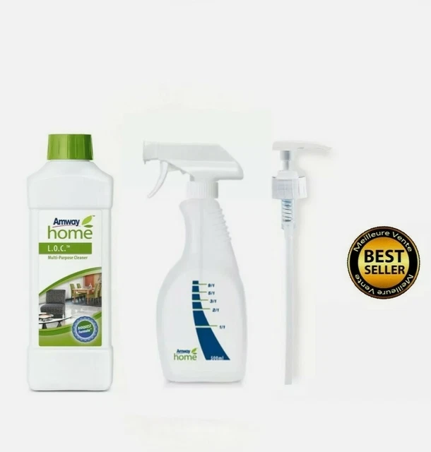LOC Amway nettoyant dégraissant CONCENTRE multi-usages 1L + 2 accessoires