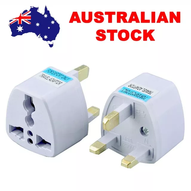 AU NZ US Australia Universal Travel Adapter to UK, Singapore, HK Socket Plug