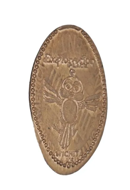 Exploration Place Wichita KS Elongated Penny Pressed Souvenir Coin #37