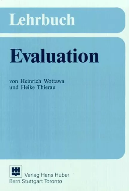 Lehrbuch Evaluation