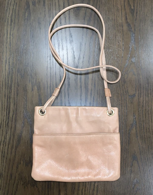 Margot Crossbody Bag Tan Genuine Leather Handbag Purse Small