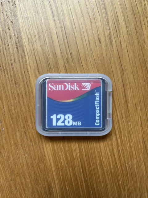 Sandisk 128Mb Compact Flash Memory Card
