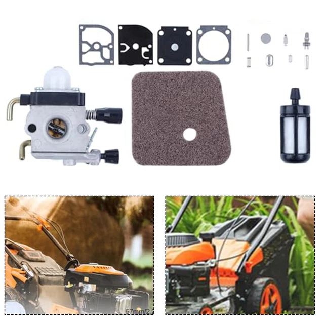 Démarreur à rappel Carburateur Carb Filtre à air Kit Pour Stihl FS55 FS46 FS45 FS38 FC55 HL45 KM55 FS 55 Tondeuse - Jardin