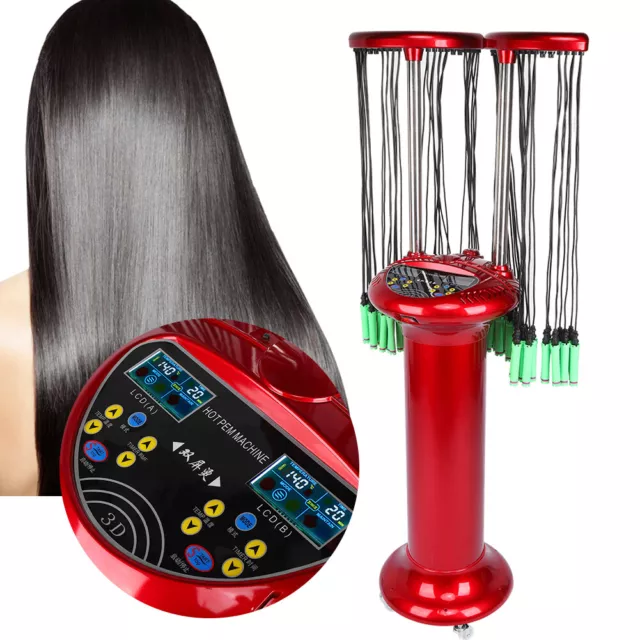(EU Plug 220V)Intelligent Digital Ceramics Heating Hair Perm Roller GFL