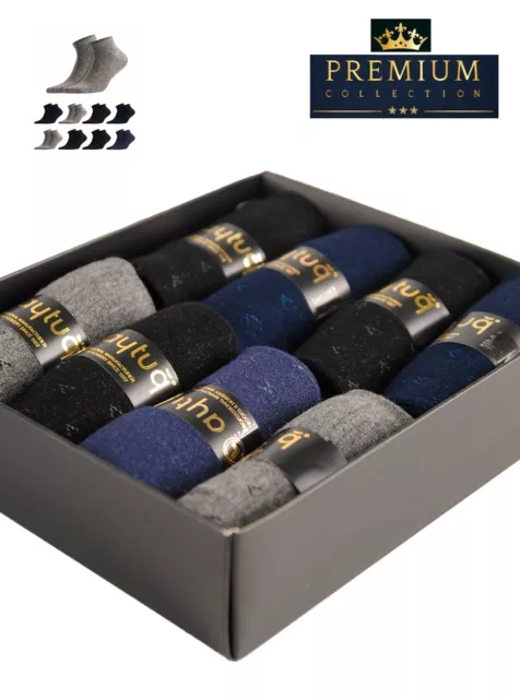 Sneaker Socken Herrensocken 8 Paar Gr 39-42 Premium in Geschenkbox #R1-D3