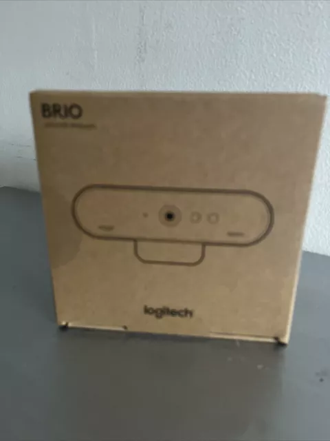 Logitech Brio 4K Ultra HD Webcam (Brown Box) 