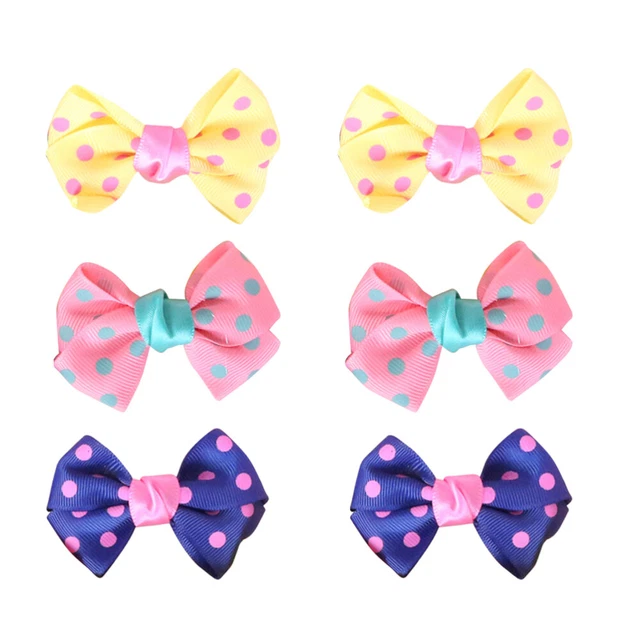 6 piezas horquilla horquilla para cachorro horquilla para mascotas moda doble capa
