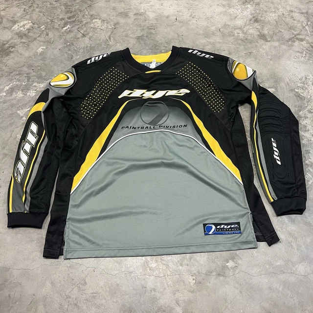 Maillot De Paintball Dye C6 Adulte XS Jaune - Core Division - Neuf Sans étiquette