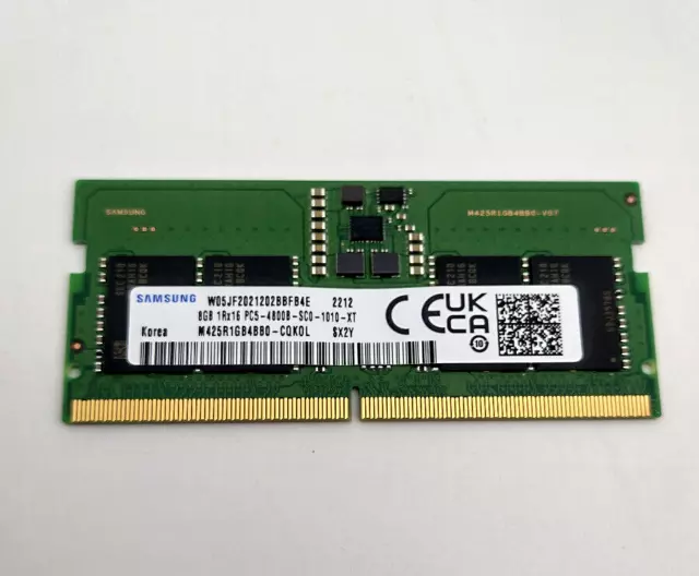 Samsung 8GB RAM Modul DDR5 -  SO DIMM 262-PIN - 4800 MHz