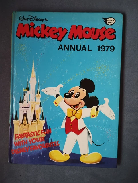 Excellent Mickey Mouse WALT DISNEY MICKEY Mouse Annual 1979 Fleetway Excellent unclipped £5.99 ...