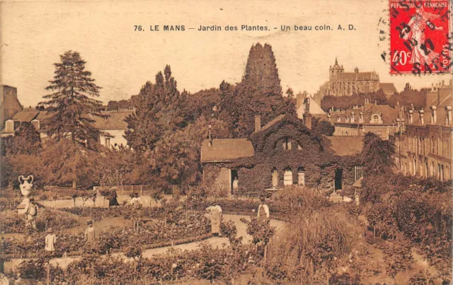 CPA LE MANS Jardins des Plantes Un beau coin (143328)