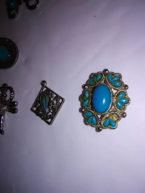 Turquoise & Other Jewelry Estate Auction Find READ Descrip Some BROKEN PARTS