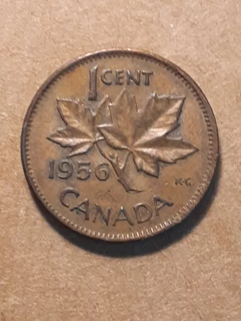 1956 One Cent Canada