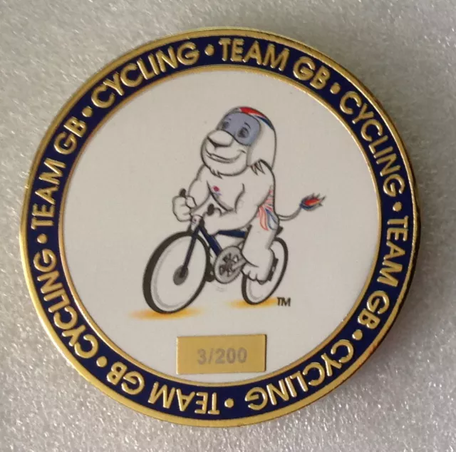 Officially Licensed Team Gb Olympic Coin - Cycling (Limited Circulation)