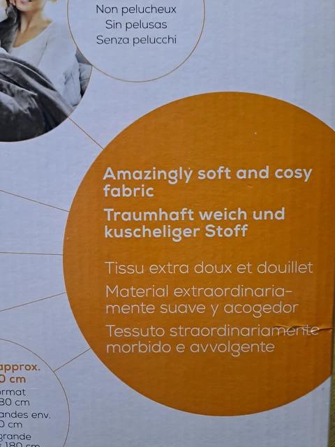 Heizdecke mit Abschaltautomatik von Beurer (HD 75 Cosy Taupe)