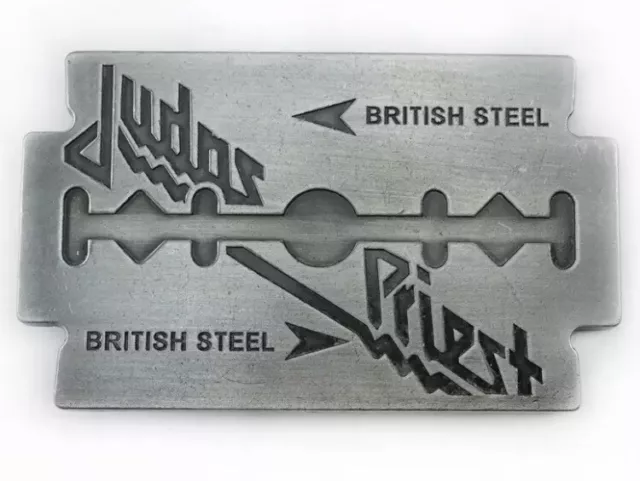 Judas Priest Metal Belt Buckle Heavy Metal British Steel