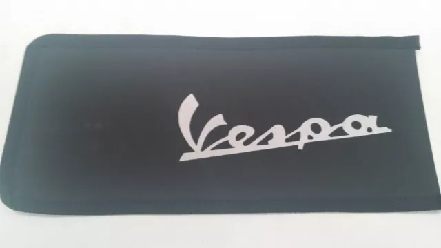 ukscooters VESPA BLACK HANDY TOOL KIT WOVEN POUCH NEW