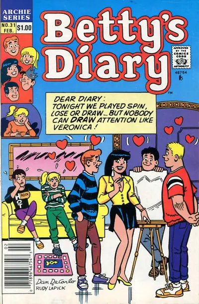 Betty's Diary #31 (Newsstand) FN; Archie | we combine shipping