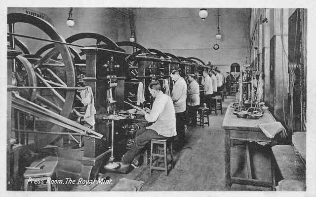 Press Room The Royal Mint Postcard (C641)