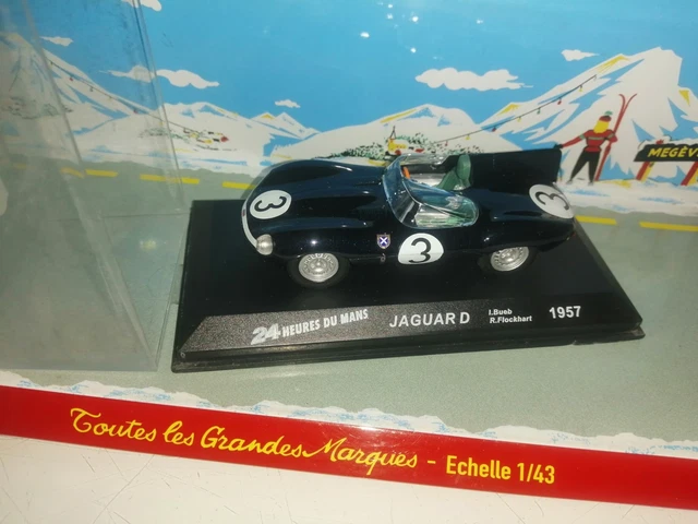 Miniature Grand Prix Models Jaguar Type D - Vainqueur Le Mans 1957, 1/43, Kit Monté
