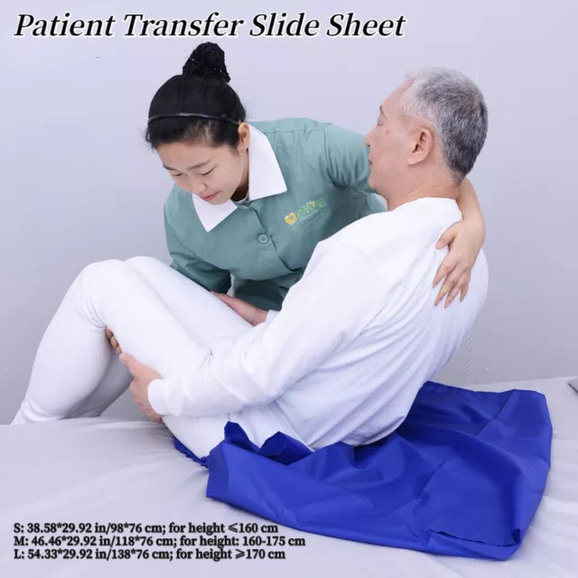 Patient Transfer Slide Sheet Disability Mat Home Elderly Moving Shifting Aid