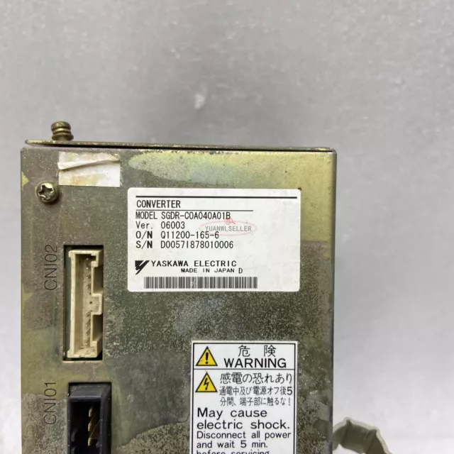 One Yaskawa drive SGDR-C0A040A01B/SGDRC0A040A01B used tested