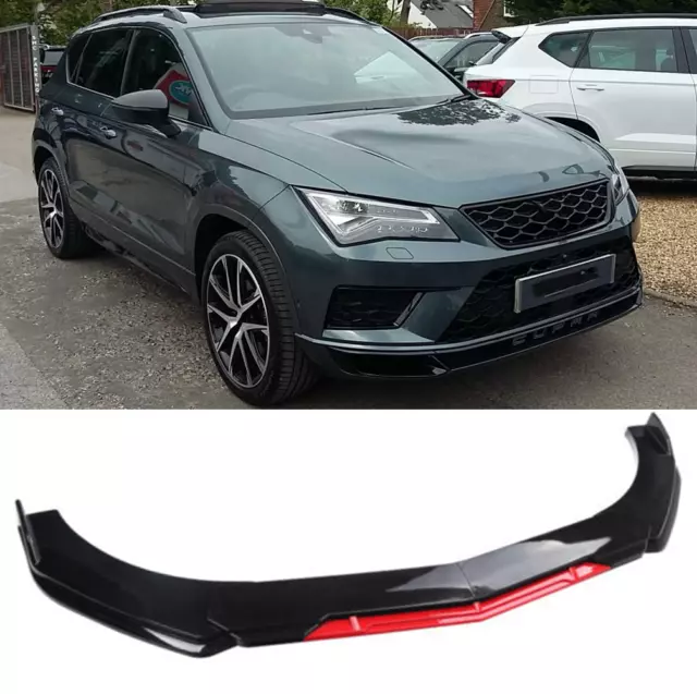 Frontlippe Frontspoiler Spoilerschwert Cup Front Spoiler Lippe für Cupra Ateca