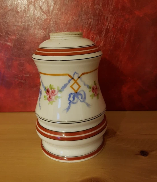 Antik -fuß Lampe aus Porzellan - Anfang 20. Jahrhundert