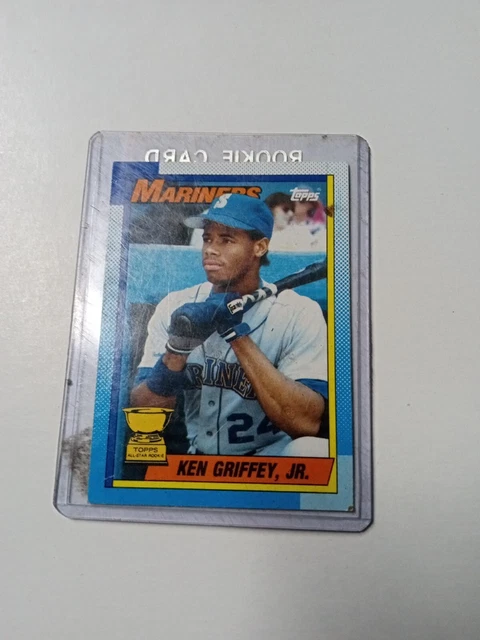 1990 Topps Ken Griffey Jr Rookie Baseball Card 1990 Topps Ken Griffey Jr Rookie Baseball Card