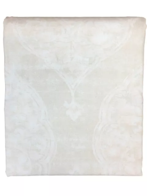 Threshold Ivory & Pink Moroccan Medallion Fabric Shower Curtain, Bath Decor
