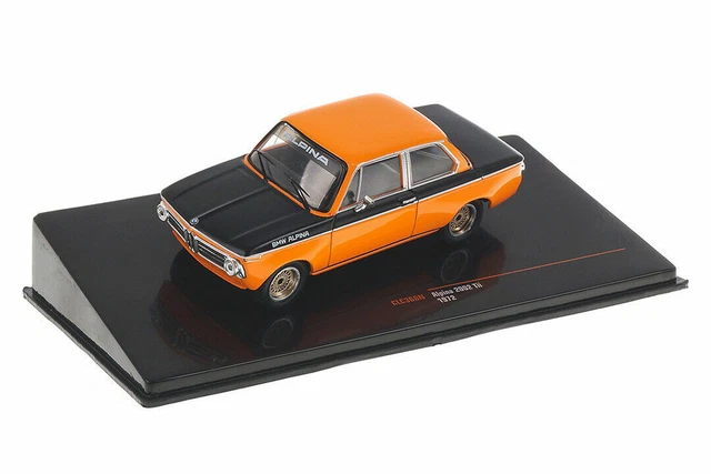 BMW ALPINA 2002 Ti 1972 Black Orange Ixo Clc368N Metal Tii Die Cast 1