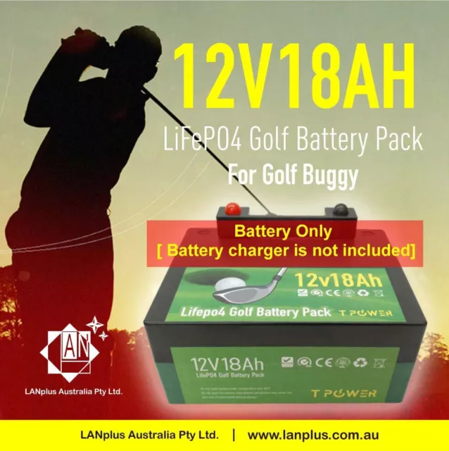 12V 18Ah Lithium Battery 4 Golf Buggy Trolley MGI MOTOCADDY HILLBILLY POWACADDY