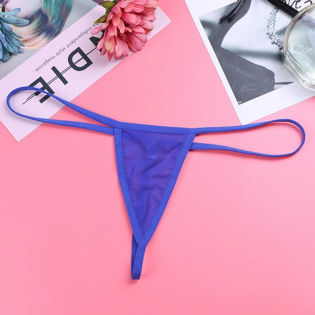 MEN'S THONGS G String Butt Open Micro Bikini Panties Briefs Underwears ...