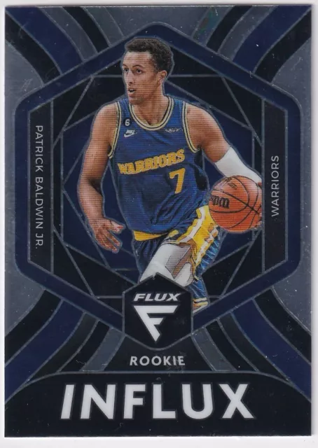 2022-23 Panini Flux NBA Basketball No. 19 Patrick Baldwin Jr. Influx Rookie