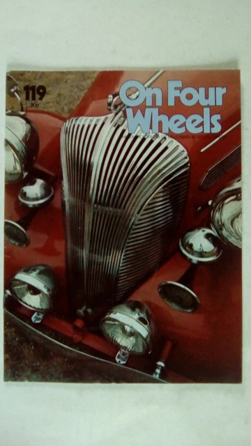 Partworks ON FOUR WHEELS 1970's Automobilia Partworks Magazine Number 119 £3.99 ...