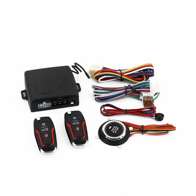 New SUV Keyless Entry Engine Start Alarm System Push Button Remote Starter Stop1 New SUV Keyless Entry Engine Start Alarm System Push Button Remote Starter Stop1