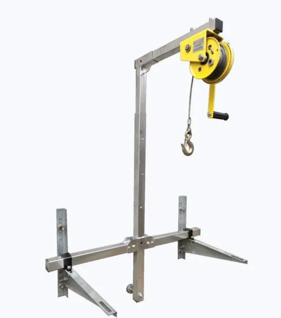 Air Conditioning External Unit Installation Hanger Bracket Lifting Crane