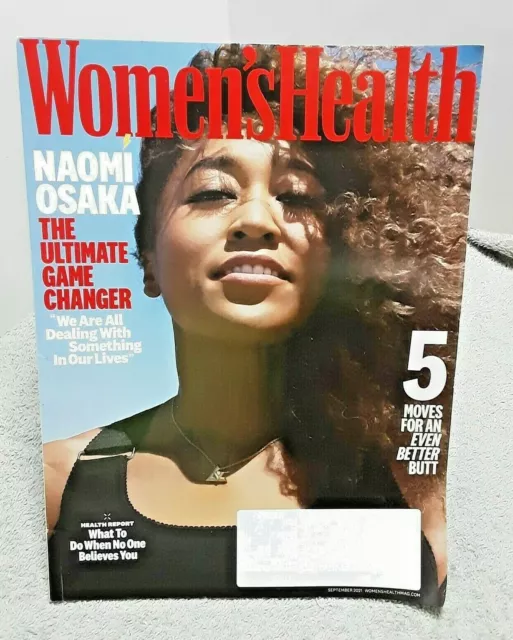 Women's Health Magazine September 2021 Naomi Osaka Ultimate Game Changer