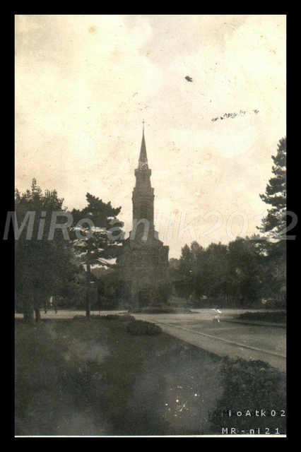 Foto, WK2, Frankreich, Blick auf kleine Kirche, Roon/Rouen?, 5026-936